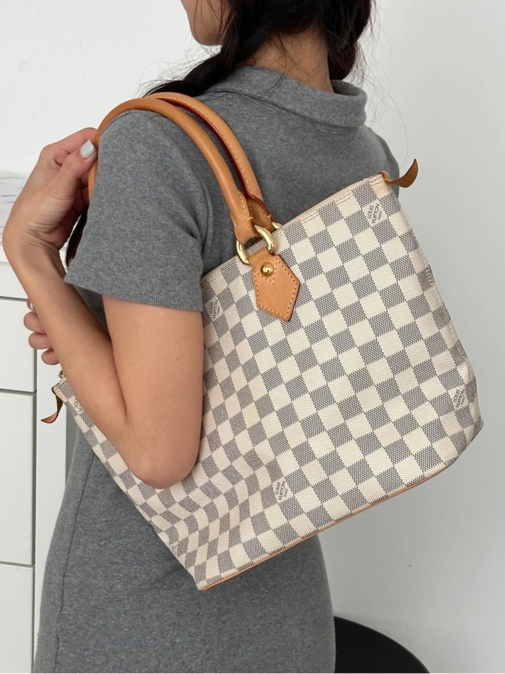 Louis Vuitton‎ Damier Azur Saleya PM